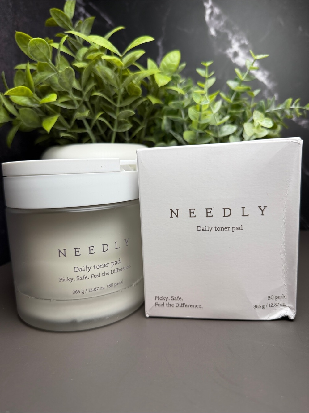 Needly Daily Toner Pad - White - 80 Pads